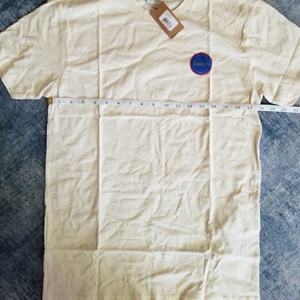 NWT! Sagan Legendary Disruption Tee Natural Small - Picture 3 of 8